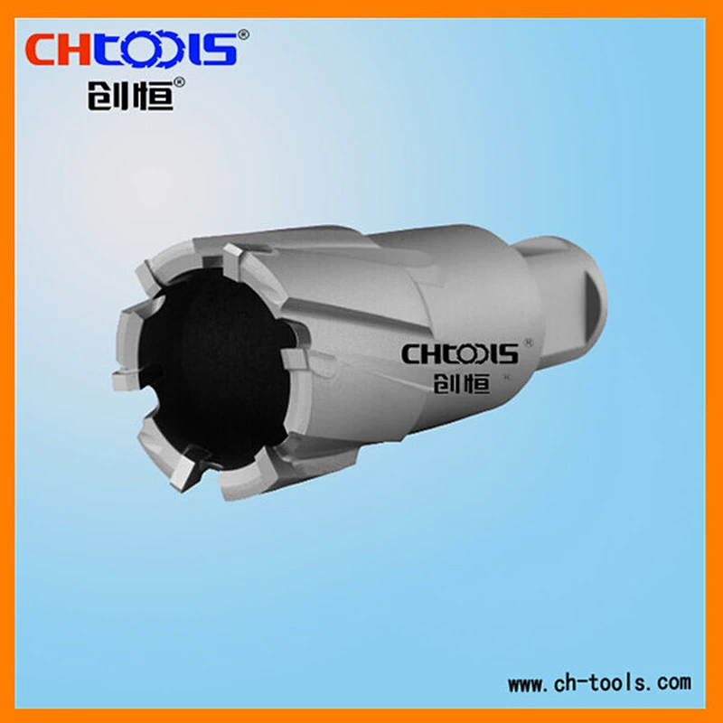 DNTX 35mm depth Weldon shank TCT drill annular cutter