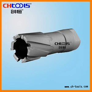 Carbide tipped thread shank magnet cutter
