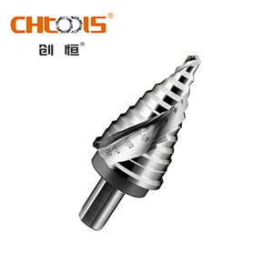 CHTOOLS HSS step drill with spiral flute
