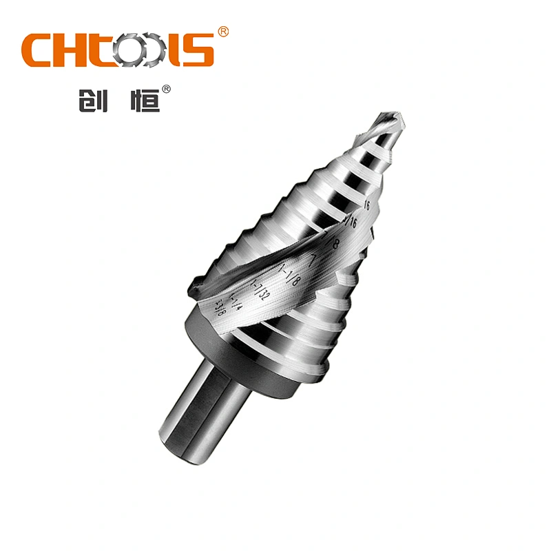 CHTOOLS HSS step drill with spiral flute