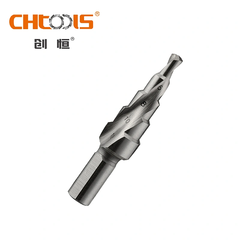 CHTOOLS TiN Coating High Speed Steel HSS Step Drill Bits