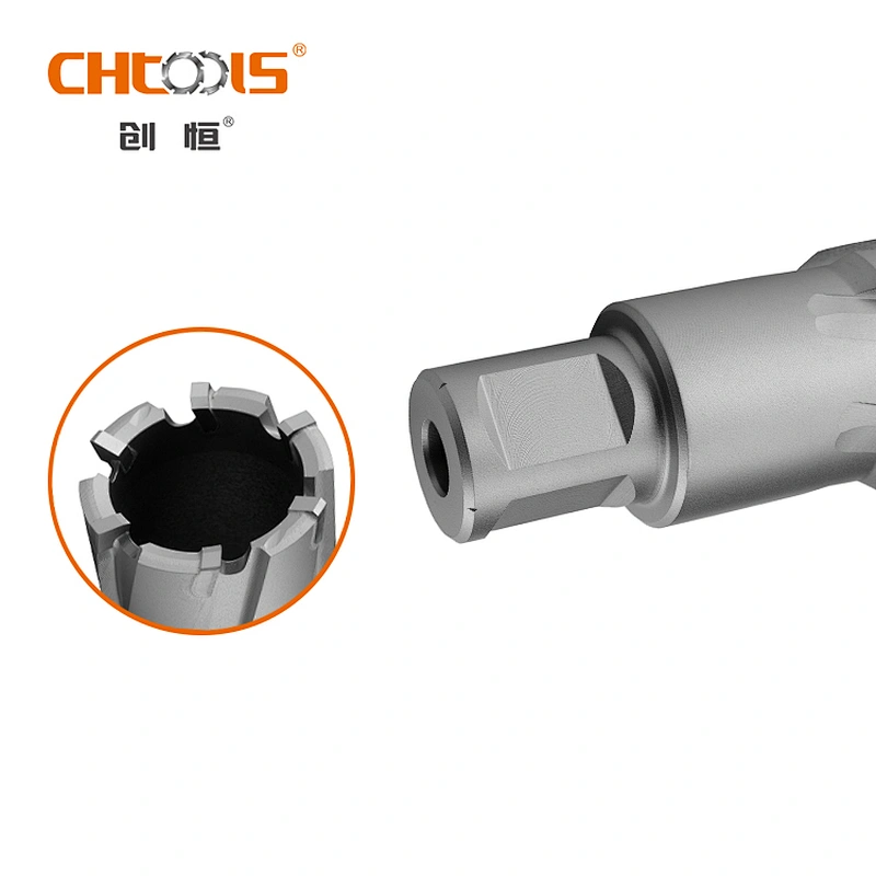 CHTOOLS High quality carbide tipped steel core drill bit for metal