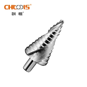 CHTOOLS HSS step drill with spiral flute