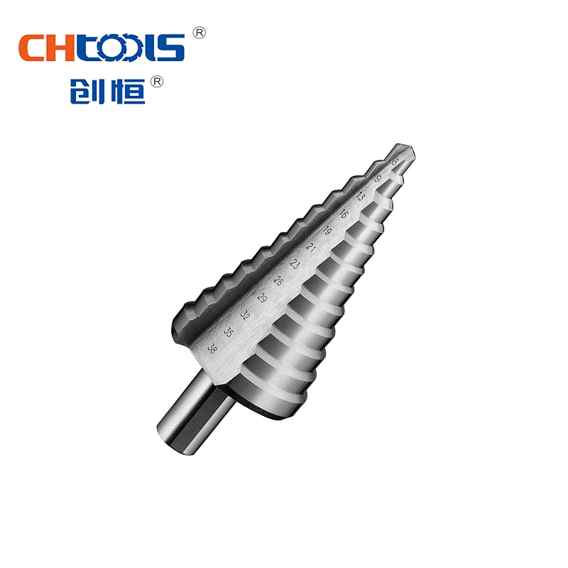 Professional custom step drill bit used for drilling plate aluminum metal