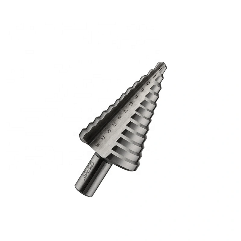 Professional custom step drill bit used for drilling plate aluminum metal