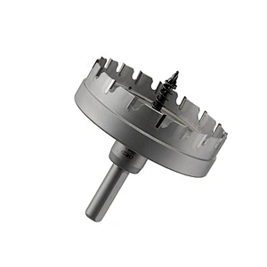 Sheet metal hole saws drill bit with centre drill