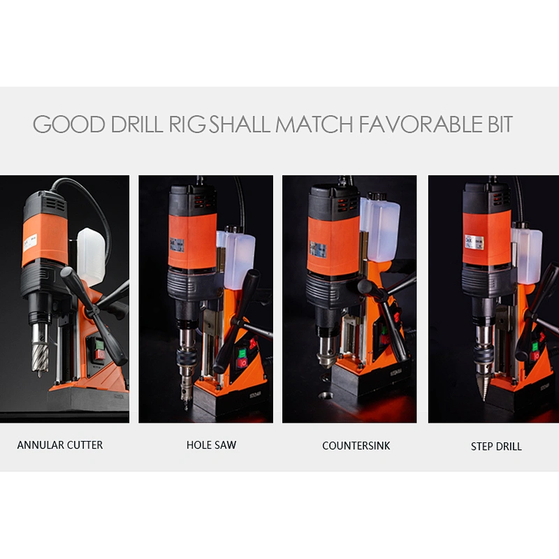 Portable Magnetic Base Drill Annular Cutter Drilling Machine