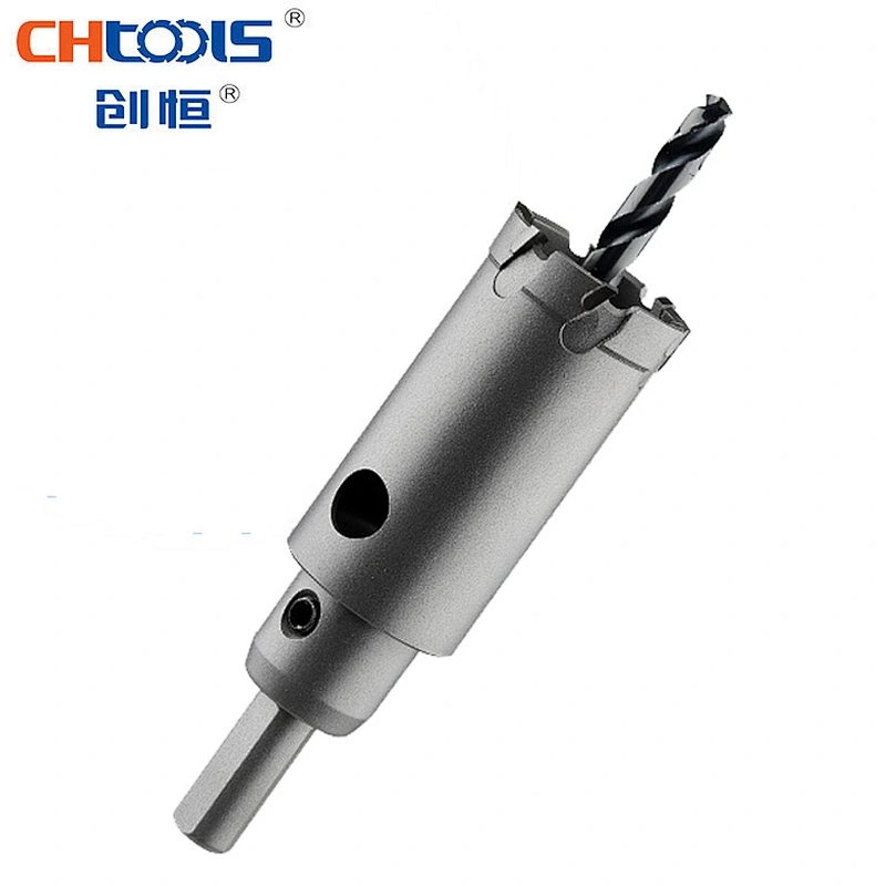 CHTOOLS 25mm carbide tipped stainless steel plate hole saw cutter