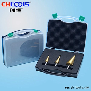 CHTOOLS SDS PLUS shank spiral flute HSS step drill set