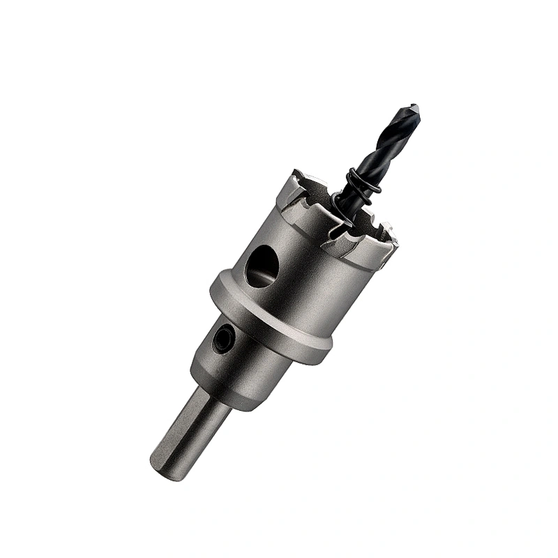 CHTOOLS 25mm depth Carbide hole saw cutter with center drill and spring