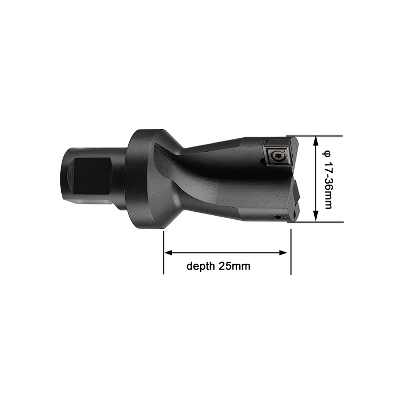 CHTOOLS Carbide tip exchangeable rail drill
