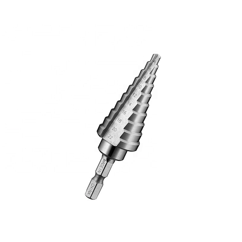 CHTOOLS Hex shank straight flute step drill tool