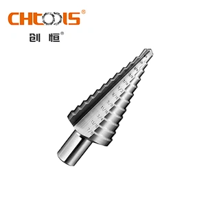 CHTOOLS The newest HSS step drill with straight flute