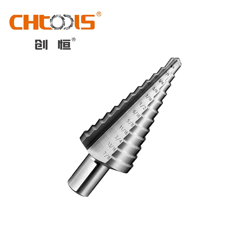 CHTOOLS The newest HSS step drill with straight flute