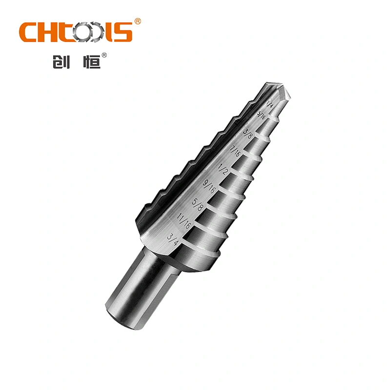 Titanium HSS step drill set