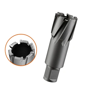 CHTOOLS Weldon Shank Carbide Tipped Core Drill Bit with 35mm Depth