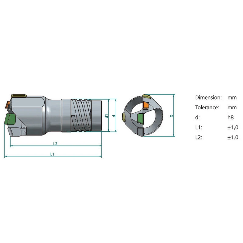 CHTOOLS CNC Deep Hole BTA drilling heads drill heads for sale