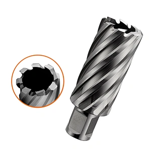 Weldon shank HSS broaching drill bit cutters