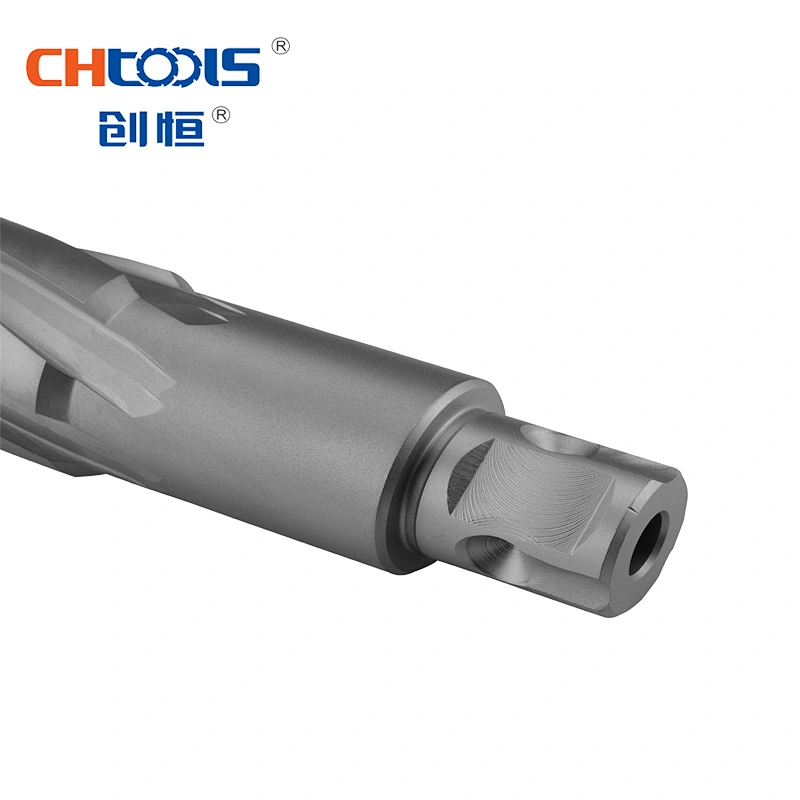 Universal shank tungsten carbide hole cutter