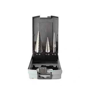 CHTOOLS Straight flute drill bits of step drill set