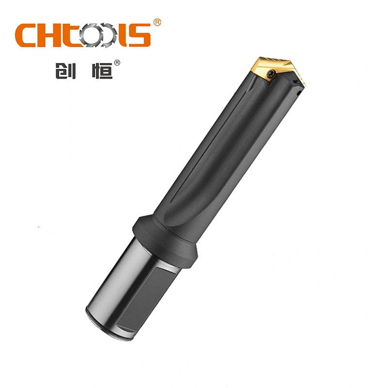 Different performance straight shank spade drill for metal