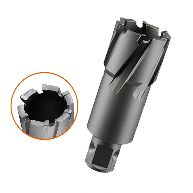 Universal shank magnetic drill machine used hole cutter