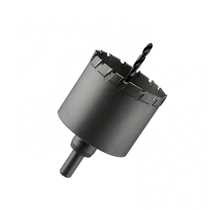 Thick metal carbide tipped metal hole saws