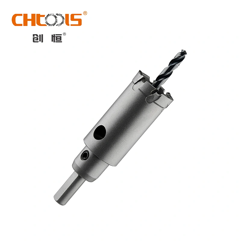 Thick metal carbide tipped metal hole saws