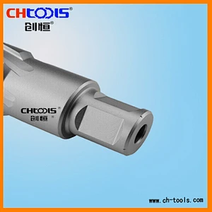 Carbide tipped weldon shank 50mm depth annular cutter drill