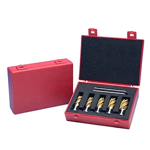 HSS hollow drill bit tool kit with 11 pcs packing