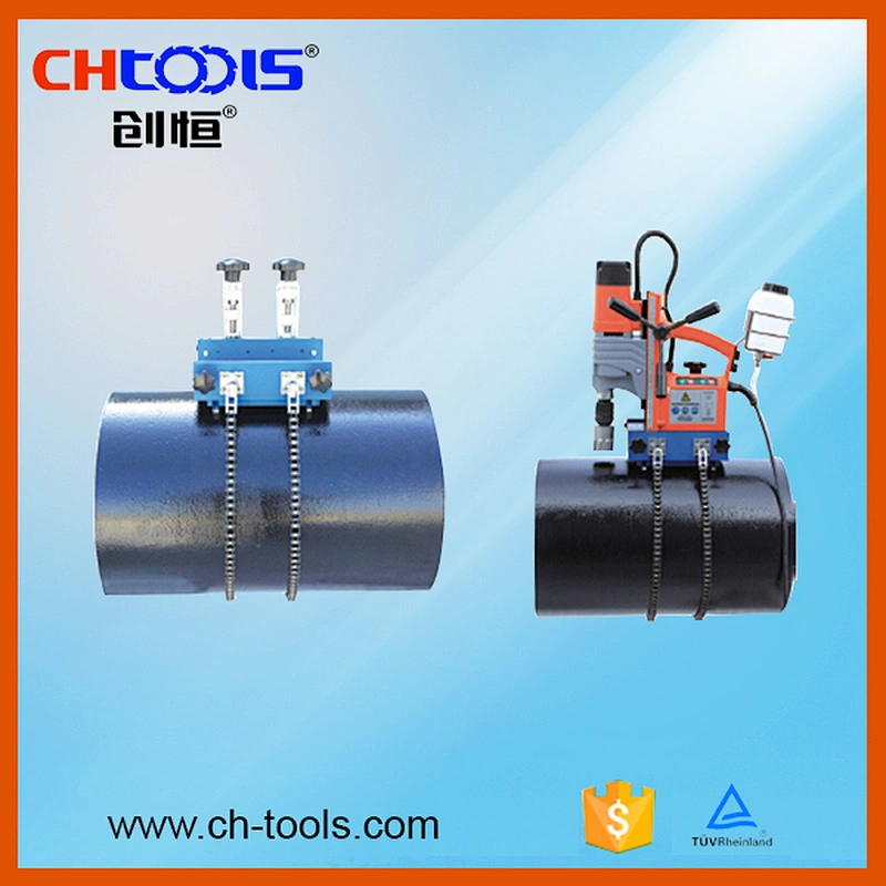 Automatic Internal cooling broach cutter magnetic drill machine