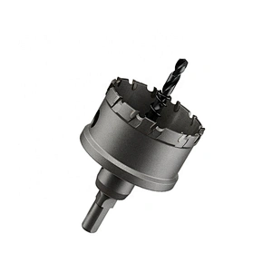 CHTOOLS carbide hole saw with thick metal