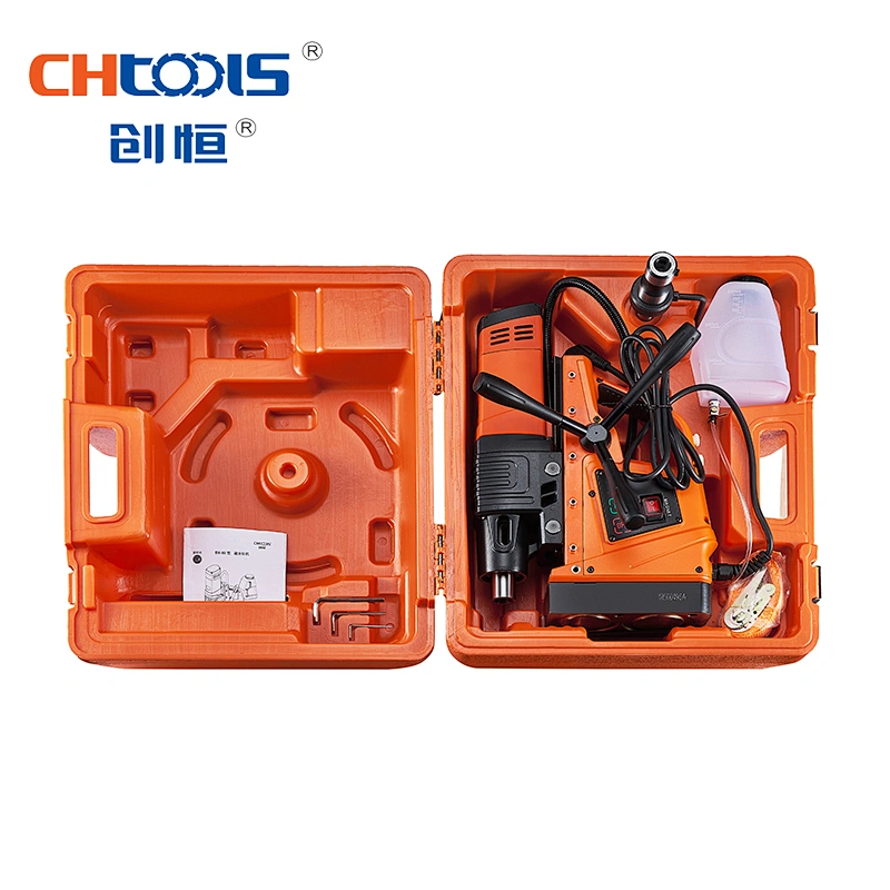 Chinese factory hole cutter magnetic base drill machine