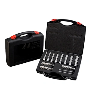 11pcs HSS annular cutter with pilot pin