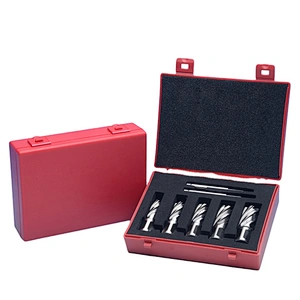 CHTOOLS Coating available weldon shank HSS annular cutter kit with more stable clamping