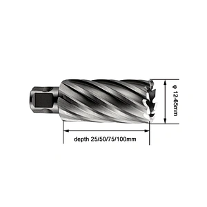 hss annular cutter broach cutter magnetic drill bit for metal sheet