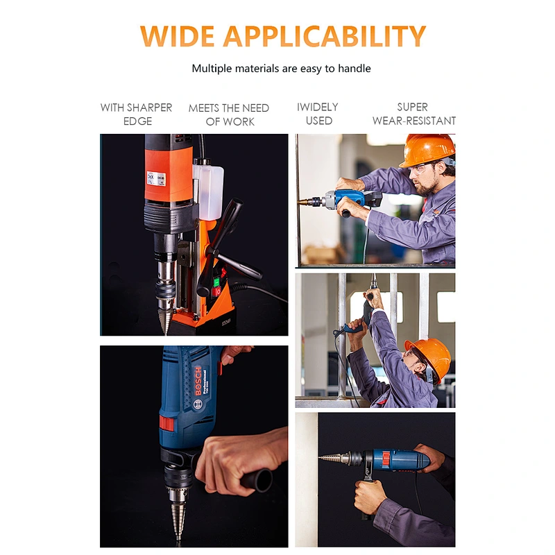 CHTOOLS HSS   setp drill set with TIALN TIN coating are available
