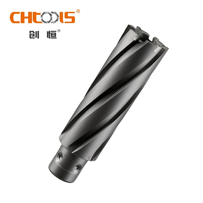 CHTOOLS TCT annular cutter with FEIN quick-IN shank suitable on Fein magnetic drills