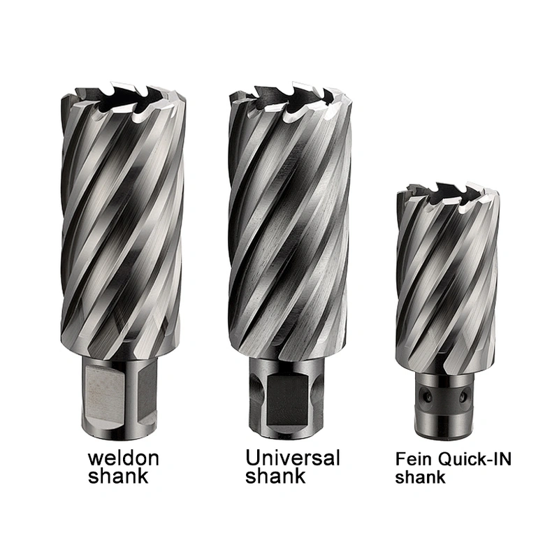HSS hole cutter pilot bit with TiN coating