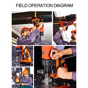 DX-35 annular cutter small magnetic drill press for steel plate