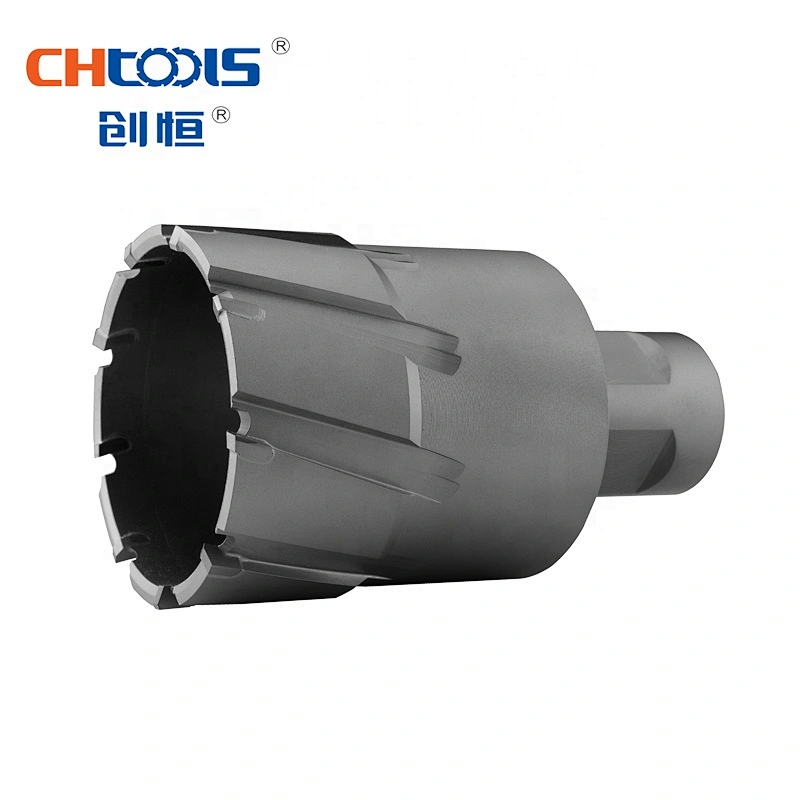 CHTOOLS tungsten carbide hole cutter 85mm weldon shank large annular cutter