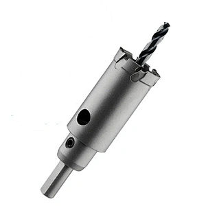 CHTOOLS 50mm depth hole cutter TCT thick metal hole cutter steel