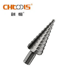 CHTOOLS The newest HSS step drill with straight flute