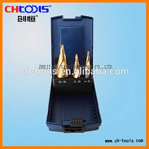 CHTOOLS Professional helical flute step drill
