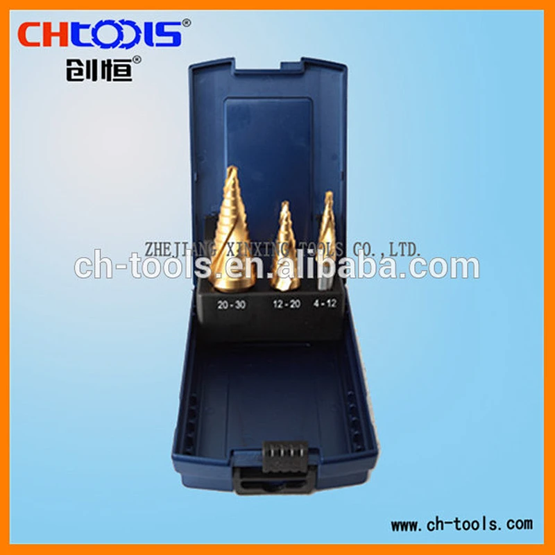 CHTOOLS Professional helical flute step drill