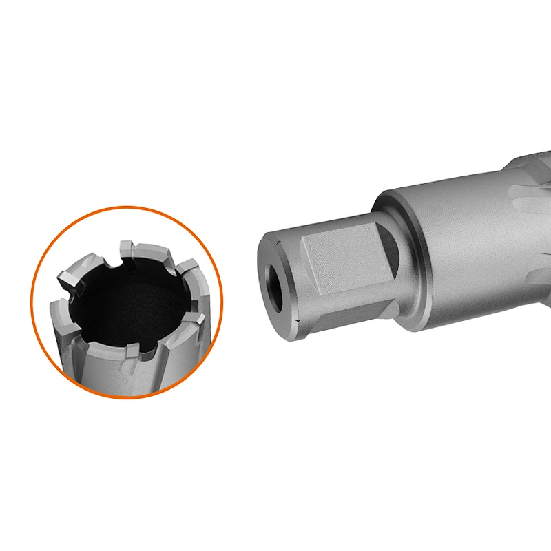 Carbide weldon shank 50mm cutting depth annular cutter tct for various steel structure