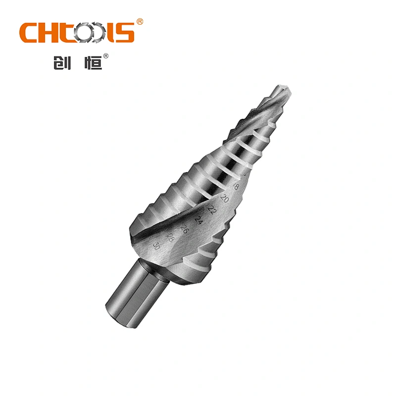 HSS step drill bit titanium coated step core drilling bits