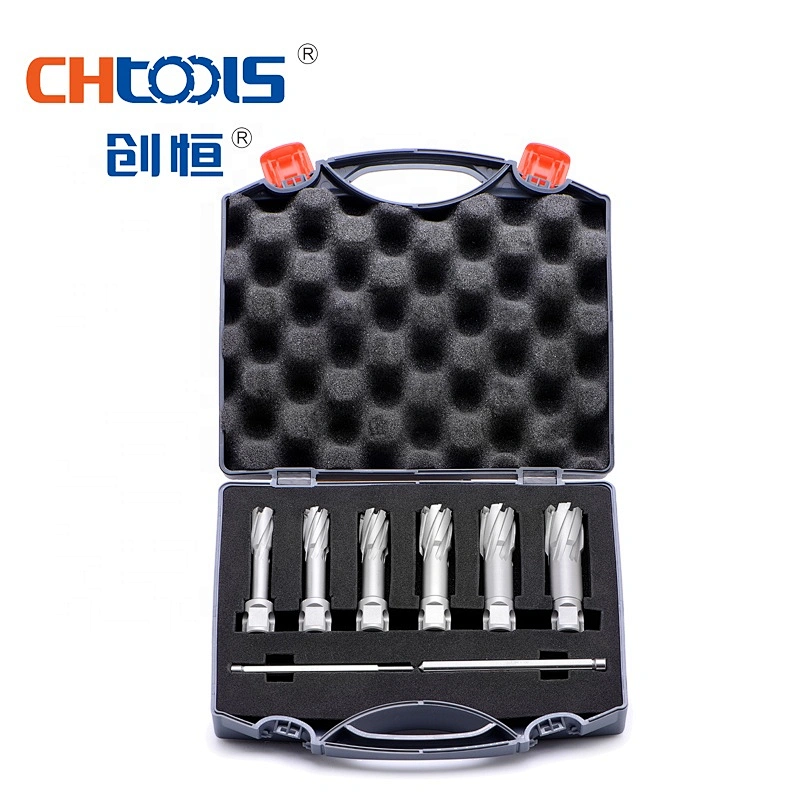 CHTOOLS tungsten carbide hole cutter 85mm weldon shank large annular cutter