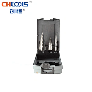 CHTOOLS SDS PLUS shank spiral flute HSS step drill set