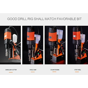 CHTOOLS small portable magnetic base drill machine with 19.05mm tool holder